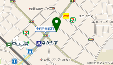 車の森新車館 なかもず店の地図画像