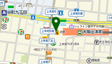 VIVA LA VEGE(ビバ ラ ベジ)! 上本町近鉄の地図画像