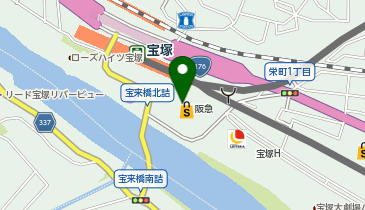 VIVA LA VEGE(ビバ ラ ベジ)! 宝塚阪急の地図画像