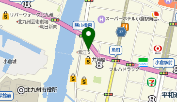 VIVA LA VEGE(ビバ ラ ベジ)! 小倉井筒屋の地図画像