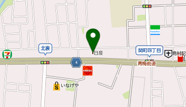 日産東京 関町店の地図画像