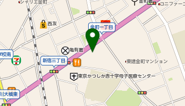 日産東京 葛飾金町店の地図画像