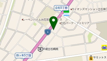 日産東京 葛飾立石店の地図画像