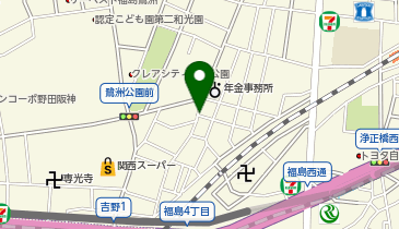 有限会社エアル・ファースト 大阪事業所の地図画像