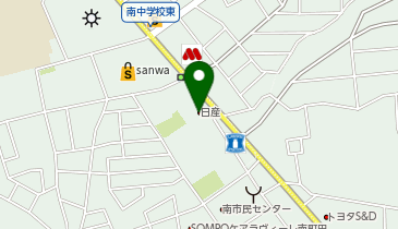 日産東京 町田南店の地図画像