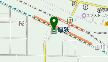 JR西日本 厚狭駅みどりの窓口の地図画像