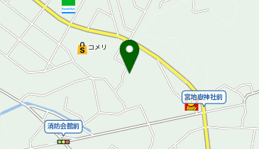 花かご 福津本店の地図画像