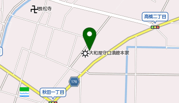 鈴波 大口工場直売店の地図画像