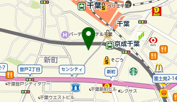 近沢レース店 千葉そごう店の地図画像