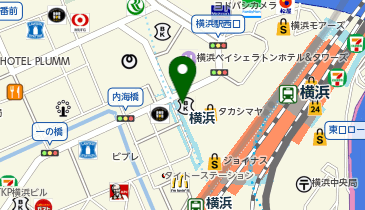 近沢レース店 横浜高島屋店の地図画像