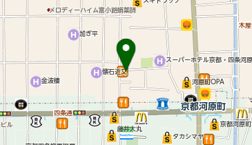 polcadot(ポルカドット) 四条新京極店の地図画像