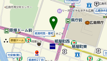 近沢レース店 広島そごう店の地図画像