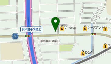 コインランドリーボーテ 名古屋富田店の地図画像