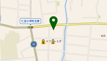 コインランドリーボーテ あま七宝店の地図画像