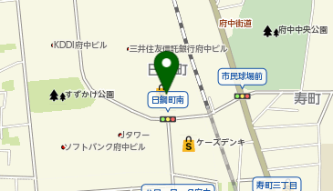 東京ワンク 府中店の地図画像