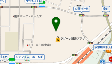 東京ワンク ラゾーナ店の地図画像