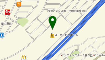 東京ワンク 長津田店の地図画像