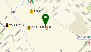 東京ワンク スーパービバホーム埼玉大井店の地図画像