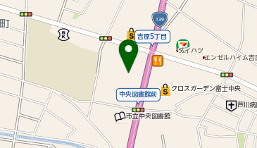 東京ワンク 富士店の地図画像