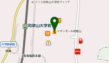ビークイック イオンモール和歌山店の地図画像
