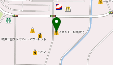 スマートフォンケースストア イオンモール神戸北店の地図画像