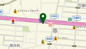 フォード沼津サービスポイントの地図画像