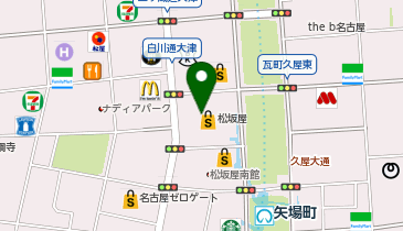 FUSO DREAM(フソウ ドリーム)工房 松坂屋名古屋店の地図画像