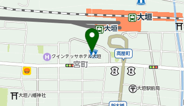 メガネの宝月堂 駅前店の地図画像