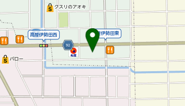 メガネの宝月堂 北方店の地図画像