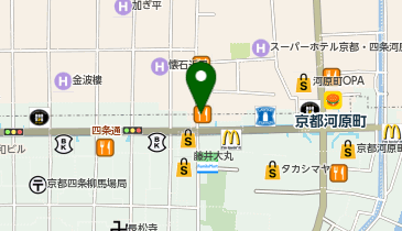 どおらん 京都寺町店の地図画像