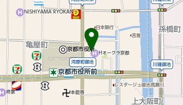 サロンドグレー/ゴールドファイル ホテルオークラ京都店の地図画像