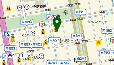 OSMOSIS(オズモーシス) ル・トロワ札幌の地図画像