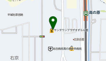 Ruca(ルーカ) 高の原本店の地図画像