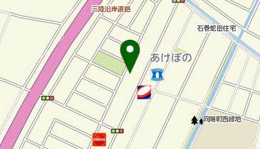 洗車スペース・サードあけぼの店の地図画像