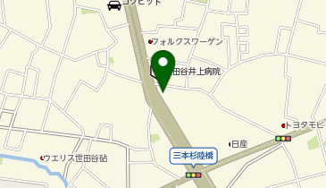 MITSUOKA(ミツオカ)東京ショールームの地図画像