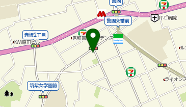 ウエアハウス 福岡店の地図画像