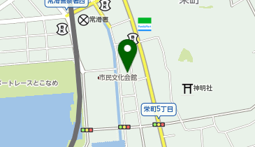 株式会社エネチタ オイルターミナル常滑の地図画像