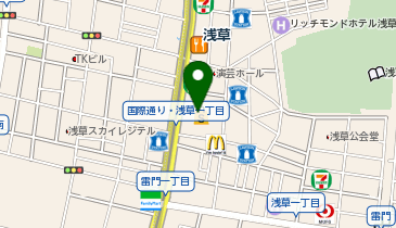GYM ORSO(ジム オルソ) 浅草ROX店の地図画像