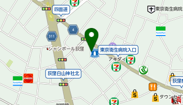 GYM ORSO(ジム オルソ) 荻窪店の地図画像