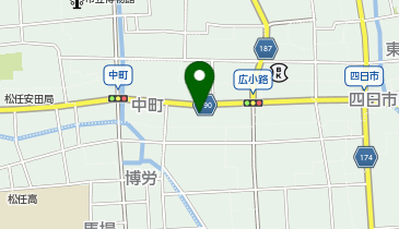 花のむらまつ 松任本店の地図画像