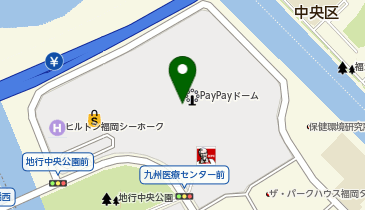 エルボラーチョ PayPayドーム店の地図画像