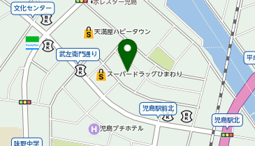 ビーナスベッド ショールーム かぐらや 本店の地図画像
