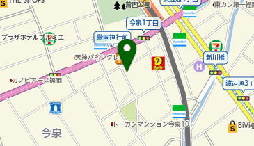 RM ism FUKUOKA(レッドムーン イズム フクオカ)の地図画像