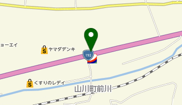 株式会社川島石油 配送センターの地図画像