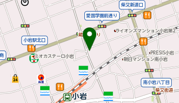 GRASA(グラサ) 小岩店の地図画像