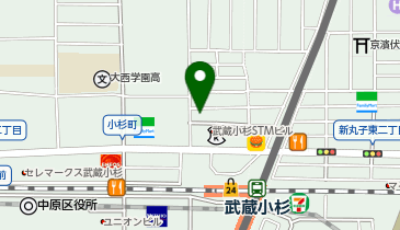 GRASA(グラサ) 武蔵小杉店の地図画像