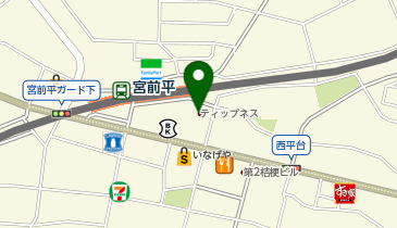 GRASA(グラサ) 宮前平店の地図画像