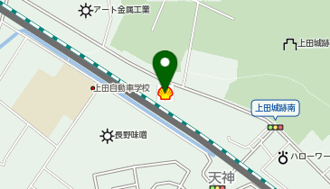 GRASA(グラサ) 上田店の地図画像