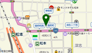 GRASA(グラサ) 松本店の地図画像