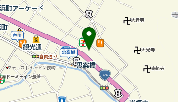 GRASA(グラサ) 長崎店の地図画像